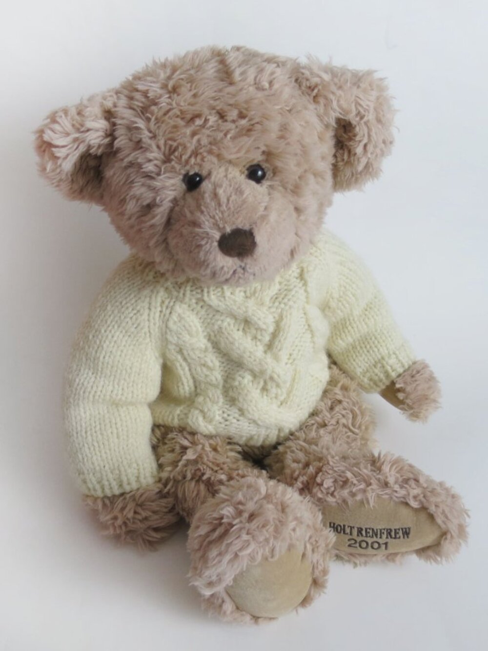 Holt Renfrew Collectible 2001 Holiday Teddy Bear